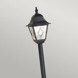 Verdigris Transparent Lamp Post (Full)