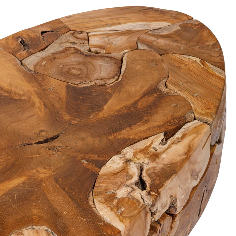 Table basse Gareis en teck