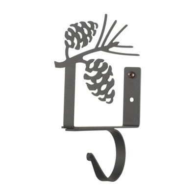 Pinecone Curtain Shelf Brackets