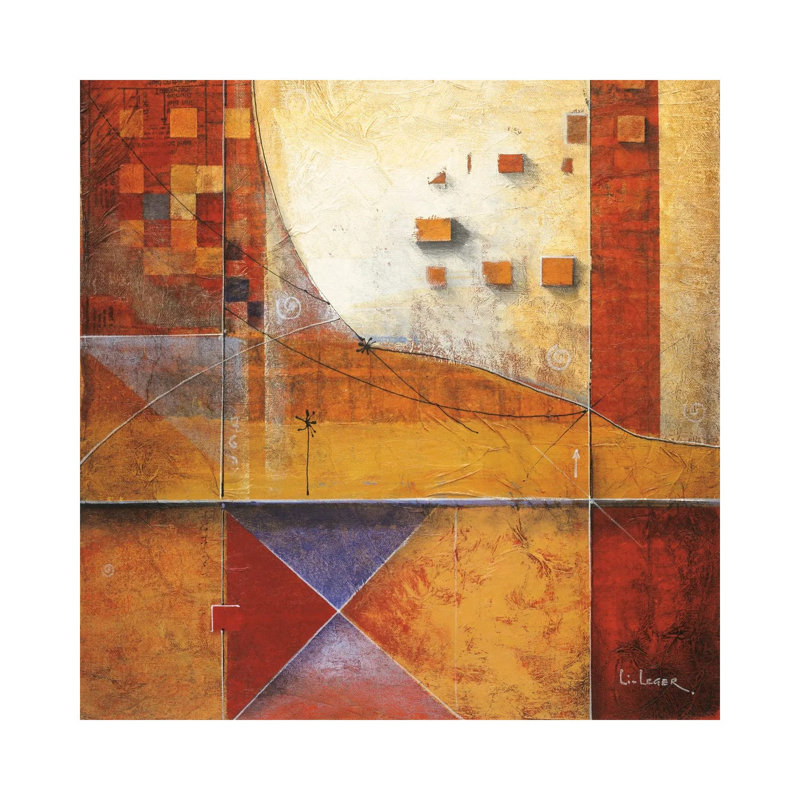 Toile en métal Steosterix - Intersection par Don Li-Leger
