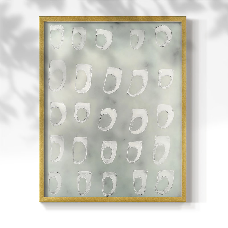 "ABSTRACT Series DCCLXVII" par J Paul, Or, H 29 po x l 23 po