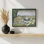 «Spring at the Old Barn» par Pam Britton, reproduction d'art