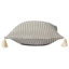 Housse de coussin carrée à rayures et pompons en coton turc Brenly-1537730747-1537730741