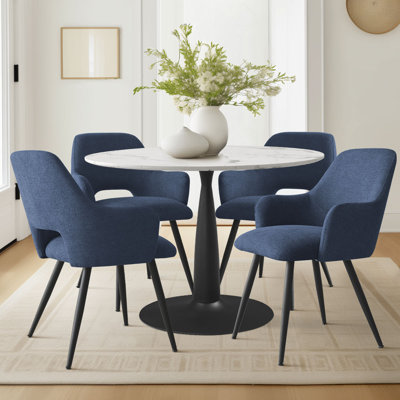 Matsuichi  Fabric Upholstered  Arm Chair