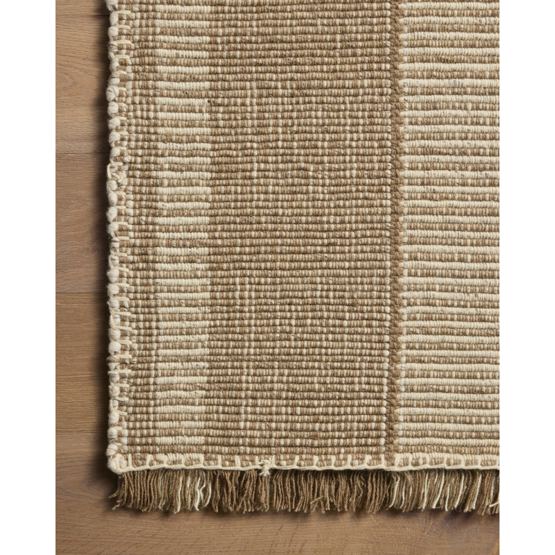 Tapis brun / ivoire Loloi Walburga, Brun / ivoire, 2 pi 3 po x 3 pi 9 po