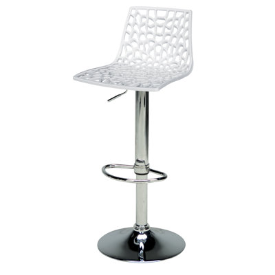 Spider Height Adjustable Swivel Bar Stool