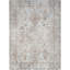 Tapis décoratif en polyester résistant aux taches élégant motif à médaillons pour les zones très fréquentées