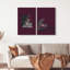 Delicate Spring Set Abstract Canvas Print by Oliver Gal, Black Frame, 10 x 15-1517957845-1517957859