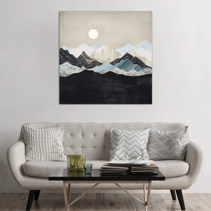 " Silent Dusk ", Wrapped Canvas, 48" H x 48" W x 1.5" D