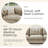78" Modern Upholstered Sofa-242287590