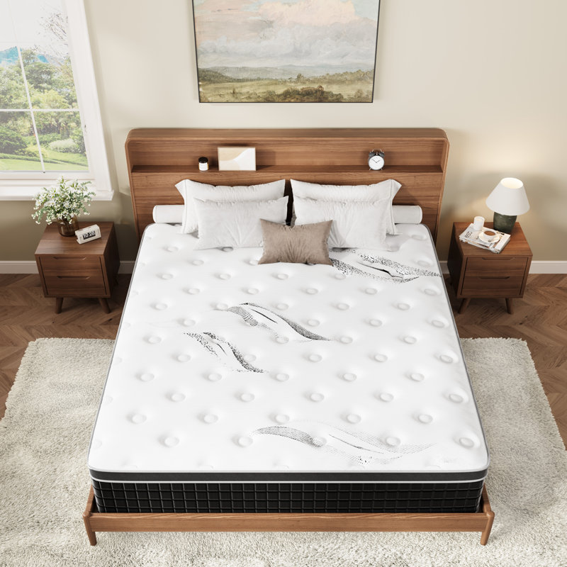 Matelas à ressorts ensachés 12 po, Lit simple, 12"