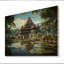 Temple indien d'art sérénité I sur bois-575557773