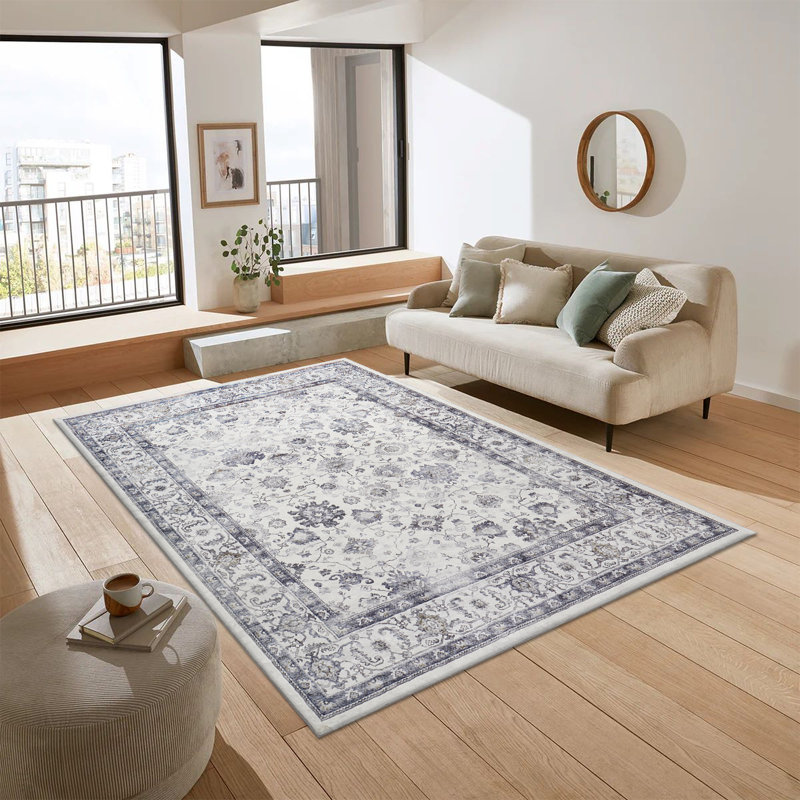 Oriental Machine Tufted Shag Area Rug, Rectangle 80 x 150 cm