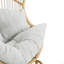 Fauteuil oscillant d'extérieur en osier Palos-484661224