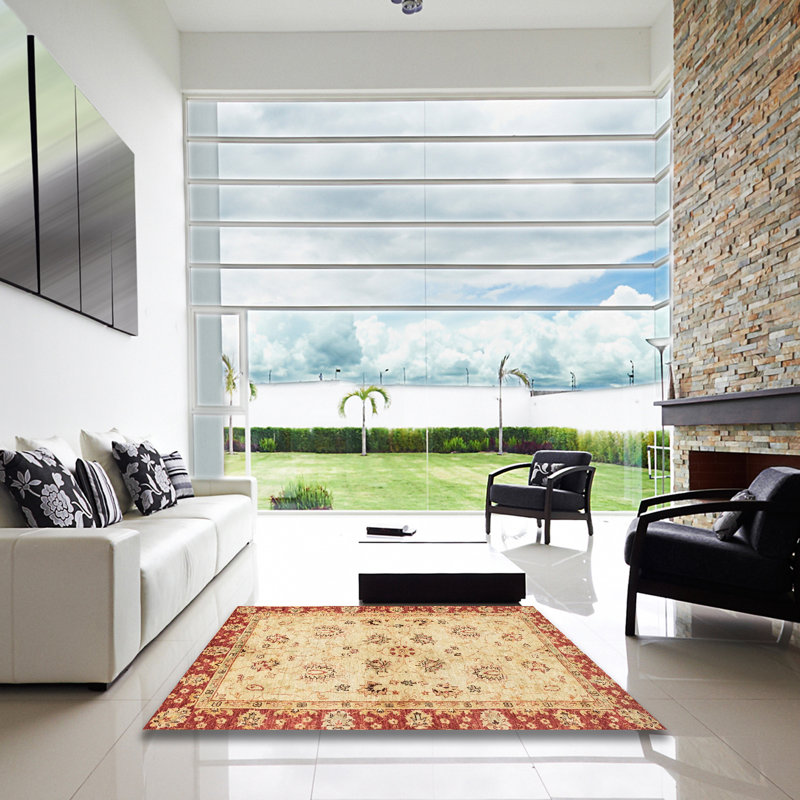 Abstract Indoor Rug, Square 3'