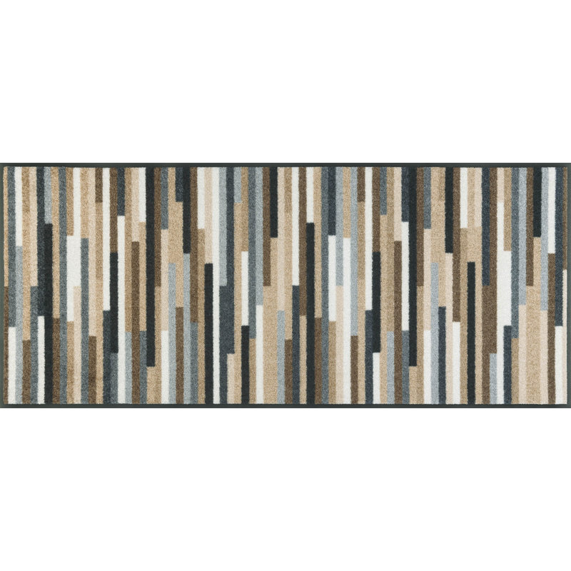 Mikado Non-Slip Doormat, Nature, Rectangle 60 x 140 cm