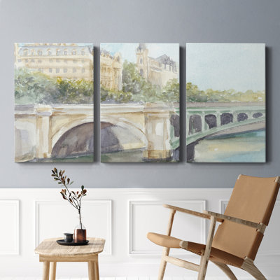" French Bridge Study IV " 3 - Pieces