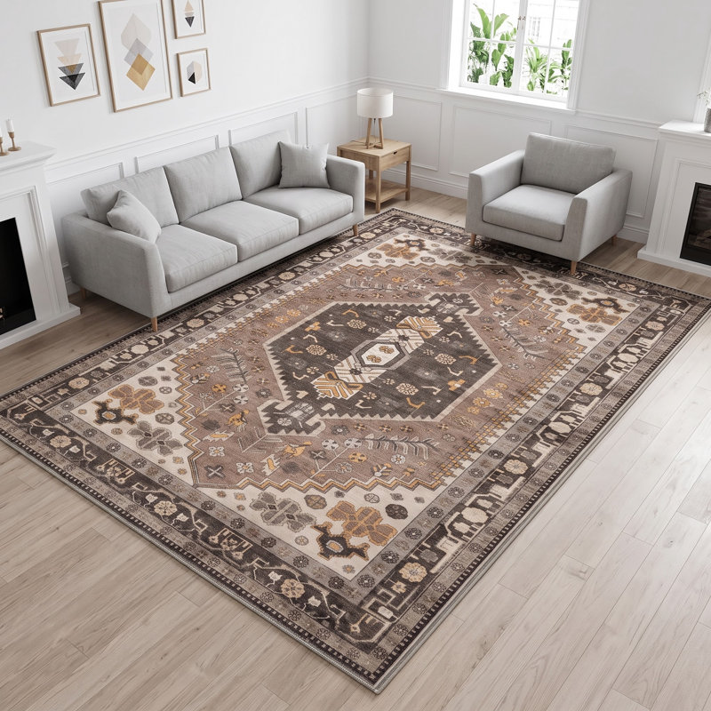 Tapis oriental Boho Performance, 5'x 7'