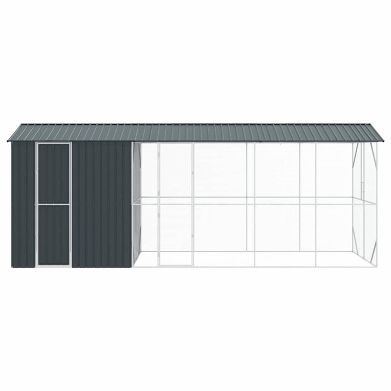 247cm Steel Floor Bird Cage