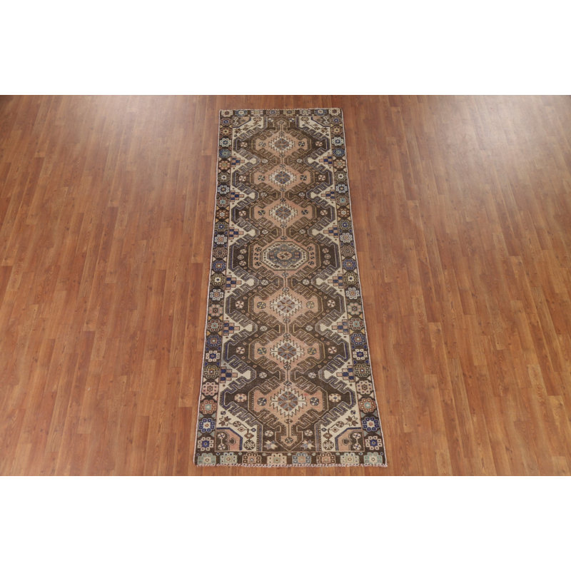 Tapis de couloir géométrique 3 x 9