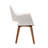 Jawed 18'' H Polyurethane Upholstered Armchair-1139583791