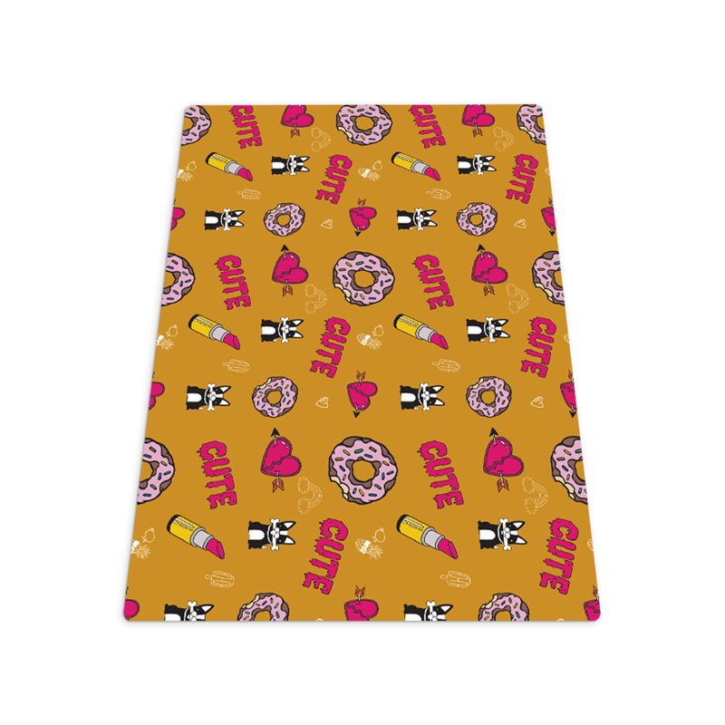 Narvin Hard Floor Rectangular Chair Mat, 100 x 70 cm