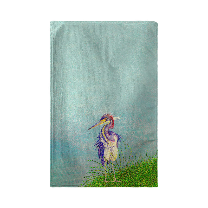 Serviette de cuisine Windy Louisiana Heron