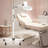 2200 Lumens Dimmable Led Magnifying Floor Lamp With 10X Magnifier And Rolling Base For Crafts, Beauty And Close Work
