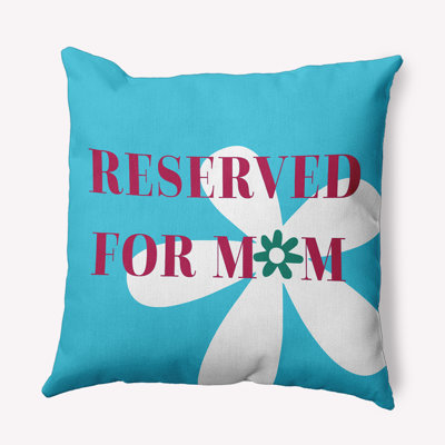 Outdoor Reversible Throw Pillow