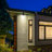 Matte Black Solar Powered Integrated LED Pathway Light Kit