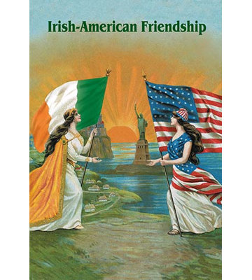 Irish American Friendship - Graphic Art