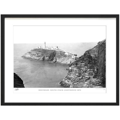 Holyhead, South Stack Lighthouse 1892 1 Piece Single Picture Frame Wall Art