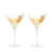 Raye Stemmed Crystal Martini Glasses