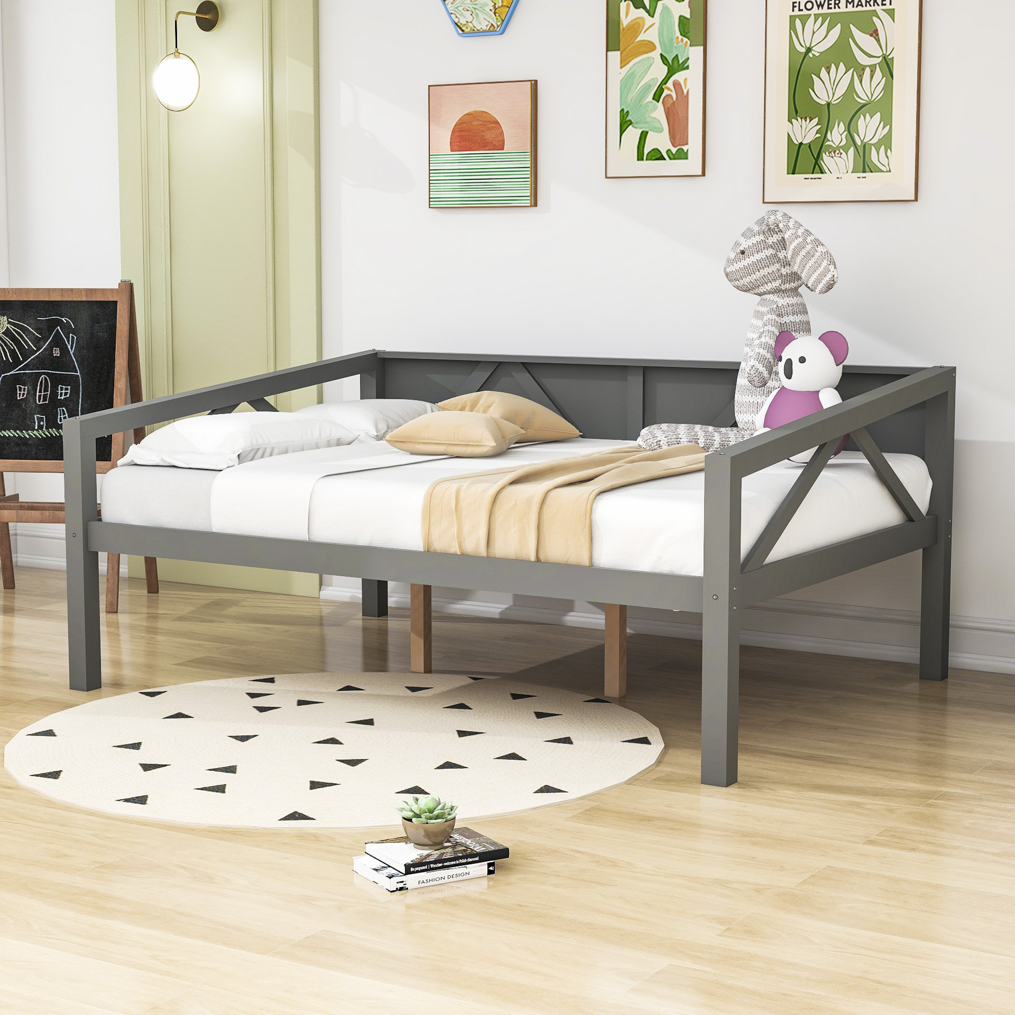 Winston Porter Erven Wooden Daybed with Slat Support | Wayfair