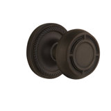 Rope Rosette with Mission Door Knob