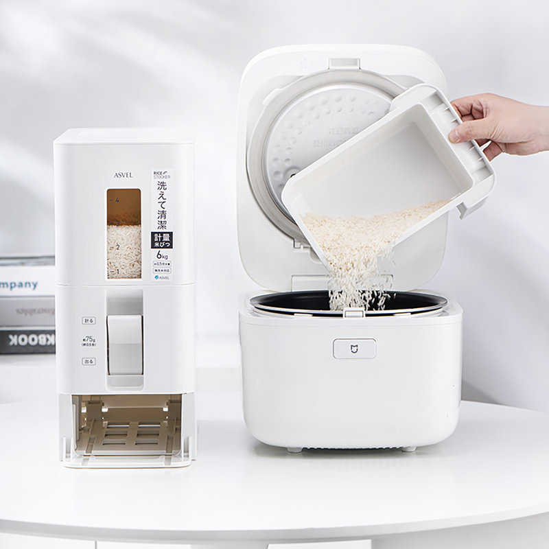 Rice Dispenser Large Dry Food Storage Container