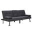 Canapé-lit convertible convertible Jamilah de 65,4 po de largeur avec console et port USB-99127073