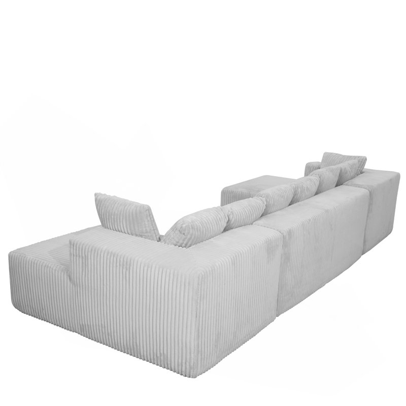 Canapé modulaire modulaire en U