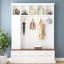 59.1 " Wide Hall Tree with Drawers and Cabinet-599851321