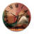 Annabella Solid Wood Wall Clock-1809023873
