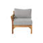 Kendrica Outdoor Teak One Arm Lounge Chair-2060398717