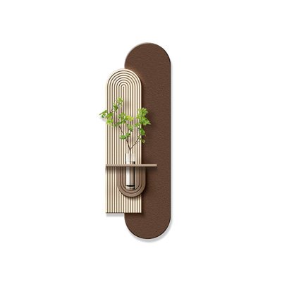 Coffee, White Free form Manufactured Wood Wall art