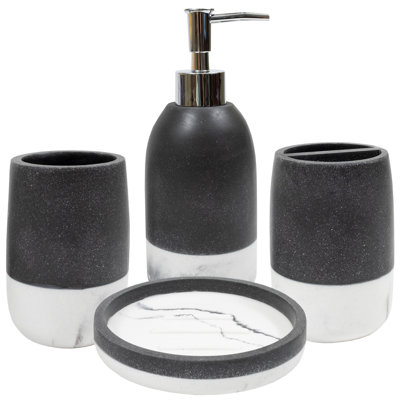 Ensemble d'accessoires de salle de bain 4 pièces Kalaysia