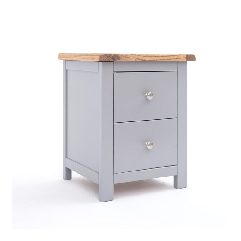 Compton 45cm W Plywood / Laminate Board Bedside Table