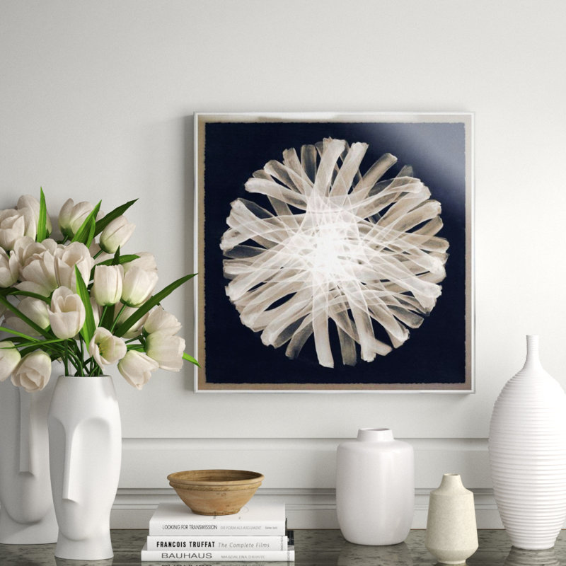 Scent Of Dandelion III Painting by Janice Sadler, 30" H x 30" W x 1.5" D, Image Brush Gel