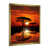 Cadre photo doré simple