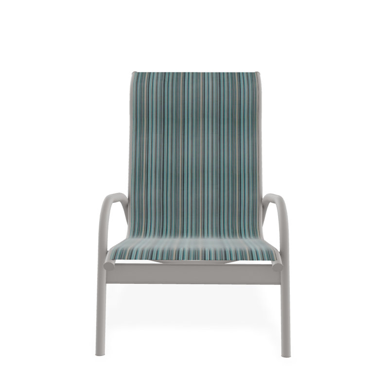 Gardenella Patio Chair, Vineyard, Warm Gray