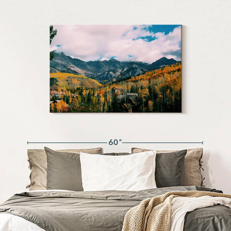 Alvord automne Telluride dans la cour, H 30 po x l 45 po