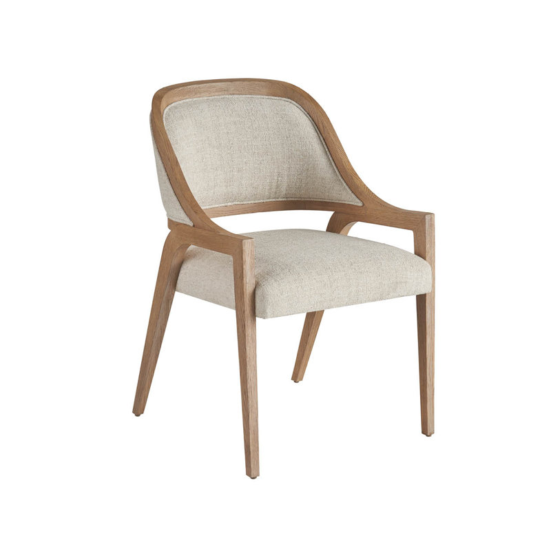 Avaline Upholstered Arm Chair, Skylark