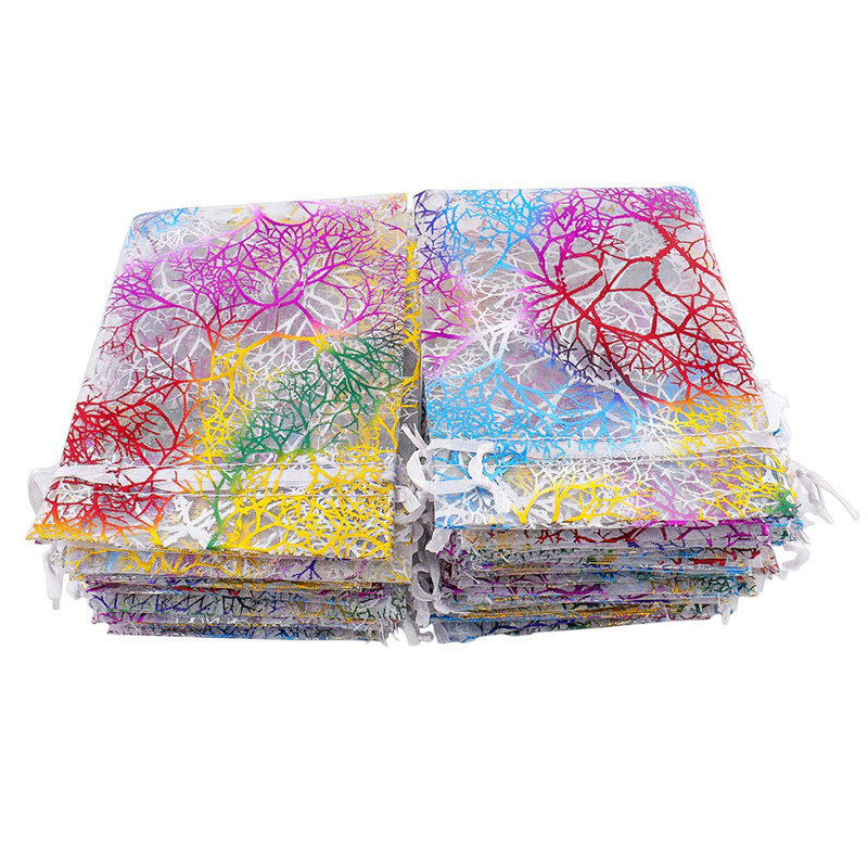 Sacs-cadeaux Coralline, Rose, H 4 po x l 5 po